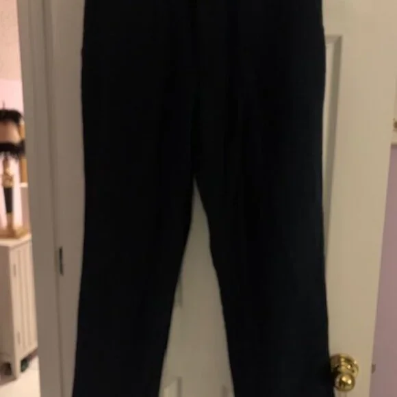 Men's Blue Dress Pants - Picture 4 of 4